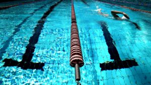 Essential Oils for Muscle Soreness - swimming